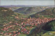 Ansichtskarte Bad Urach Künstlerkarte "WIRO" - Blick Auf Die Stadt 1917 - Bad Urach