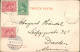 Postcard Valparaíso Straße - Escuela Naval Chile  1902 - Chili