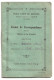 ECOLE LIBRE DE GARCONS   BRIVE  (Correze) Carnet  De Correspondance   1937/38   (1443) Pas De Manque - Diplomi E Pagelle