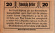 20 HELLER 1920 Stadt ASCHBACH Niedrigeren Österreich Notgeld Banknote #PF340 - [11] Emisiones Locales