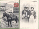 Delcampe - Bon Lot De 107 CPA/CPSM FOLKLORIQUE NORMANDIE ET BORDS DE MANCHE - Coiffes, Costumes, Scènes De Vie, Habitat, Fantaisies - 100 - 499 Postkaarten