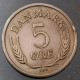 Monnaie Danemark - 1964 - 5 Ore Frédéric IX - Danemark
