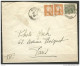 LETTRE  DE MANOUBA 1927 AVEC N° 70 ET 104 - Lettres & Documents