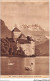 AEHP3-0252- SUISSE - CHÂTEAU DE CHILLON - EFFET DE NUIT PAR TRANSPARENCE  - Veytaux