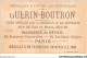 AHHP8-1590 - CHROMOS - CHOCOLAT-GUERIN-BOUTRON - PARIS - Musique En Actions  - Deux Amis Tres Lies - 10,5 X 7cm - Guérin-Boutron