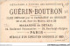 AHHP8-1584 - CHROMOS - CHOCOLAT-GUERIN-BOUTRON - PARIS - L'union Fait La Force - 10,5 X 7cm - Guérin-Boutron