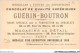 AHHP8-1539 - CHROMOS - CHOCOLAT-GUERIN-BOUTRON - PARIS - Palais Des Armees De Terre Et De Mer - 10,5 X 7cm - Guérin-Boutron