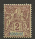 NOSSI-BE N° 28 Sans Accent Sur Le E De BE NEUF** LUXE SANS CHARNIERE / Hingeless / MNH - Unused Stamps