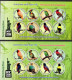 Bangladesh 2016 MNH SS Bird Imperf New York Finch Coppersmit Sunbird Bee Eater Flowerpecker Emerald Dove Minivet Oriole - Bangladesh