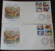 Greece 1987 Aesop's Fables Imperforated Registered Unofficial FDC VF - FDC