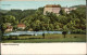 Frankenberg (Sachsen Schloß Sachsenburg & Fischerschänke (Heliocolorkarte) 1900 - Frankenberg