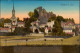 Ansichtskarte Stolpen Villen Am Hang, Burg 1912 Coloriert - Stolpen