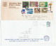 4 Diff 1970s -1990s Israel  HOTELS Illus ADVERT Covers Hotel Cover Stamps - Storia Postale