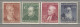 DEUTSCHLAND GERMANY 1952 MNH(**) Mi 156-159 CV 110EUR #33852 - Ungebraucht