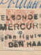 Plakzegel -.10 Den 19.. NOODUITGIFTE - Den Haag 1950 - Fiscali