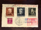 DANZIG VERY RARE CARD ZEPPELIN POST 1939 YEAR KOCH MENDEL RONTGEN HEALTH MEDICINE STAMPS - Covers & Documents