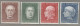 DEUTSCHLAND GERMANY 1954 MNH(**) Mi 200-203 CV 60EUR #33857 - Ungebraucht