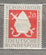 DEUTSCHLAND GERMANY 1954 MNH(**) Mi 199 #33861 - Ungebraucht