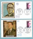 FDC France 1974 - Personnages Célèbres - Jean Giraudoux - Écrivain - YT 1822 - 87 Bellac - (soie) - 1970-1979