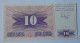 BOSNIA HERZEGOVINA - 10 DINARA - P 10 - 1992 - UNC - BANKNOTES - PAPER MONEY - CARTAMONETA - - Bosnie-Herzegovine