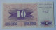 BOSNIA HERZEGOVINA - 10 DINARA - P 10 - 1992 - UNC - BANKNOTES - PAPER MONEY - CARTAMONETA - - Bosnia Erzegovina