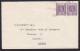 Fiji: Cover To Canada, 1936, 2 Stamps, King George V, KGV (minor Damage; Fold) - Fiji (...-1970)