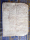 PARCHEMIN 4 PAGES Daté 17 Eme Siecle A étudier - Manuscrits