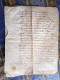 PARCHEMIN 4 PAGES Daté 17 Eme Siecle A étudier - Manuscrits