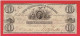 MISSISSIPPI BRANDON 10 DOLLARS 1838 RAIL ROAD COMPAGNY THE MISSISSIPPI AND ALABAMA - Other & Unclassified
