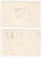 2 1960s Israel  STATE SERVICE Covers, One Cover Postmarked 1961, The Other Undated - Briefe U. Dokumente