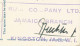 JAMAICA - FRANKED PC FROM KINGSTON TO SWITZERLAND BY THE KINGSTON BRANCH OF RUM COMPANY LIMITED -  1932 - Giamaica (...-1961)