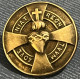77553-Broche.insigne Religieux.chretien.catholique.signé Arthus Bertrand Paris - Associations