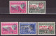 Yugoslavia 1944 Michel 451,453 I,451-453 II Monasteries With And Without Net,first Republic Issues - MNH**VF - Nuovi