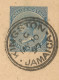 JAMAICA -  ONE PENNY POSTAL STATIONERY PC SENT TO GERMANY FROM KINGSTON - 1897 - Giamaica (...-1961)