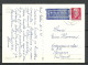 Germany Deutschland DDR O 1973 Flugpost Air Mail Post Card Staatsbad Bad Elster Sent To Finland - Bad Elster