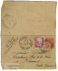 1936 - Carte-Lettre Avec Le 50c Rouge Paix #283 Et 1,25F Victor Hugo #304 - Cartas & Documentos