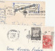 Anti CANCER 2 Diff 1959-1961 Israel COVERS SLOGAN Cover Postcard  Stamps Health Medicine - Malattie