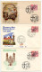 Germany, West 1964 3 FDCs Scott 880 Ottobeuren Benedictine Abbey 1200th Anniversary; Bonn & Ottobeuren Postmarks - 1961-1970