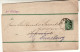 GERMANY EMPIRE 1888 WRAPPER  MiNr S 6 A SENT FROM GOERLITZ TO LUENEBURG - Covers