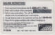 USA - South Carolina State Fair 1996 (Coca Cola) ,HT Technologies Prepaid Card 10 U, Tirage 1.500, Mint - Other & Unclassified