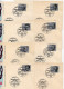 Germany, West 1964 8 FDCs Scott 883-890 German Resistance To The Nazis - 1961-1970