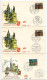 Delcampe - Germany, West 1964-65 29 FDCs Scott 869-879A 12 State Capitals - Mix Of Architecture & Landmarks - 1961-1970