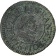France, Henri III, Denier Tournois, Paris, Cuivre, TTB, Gadoury:450 - 1574-1589 Enrico III