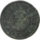 France, Henri III, Denier Tournois, Paris, Cuivre, TTB, Gadoury:450 - 1574-1589 Henri III