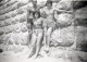 7 NEGATIVES SET BOYS GIRLS BEACH PLAGE PORTUGAL ORIGINAL AMATEUR 60/90mm NEGATIVE NOT PHOTO FOTO - Zonder Classificatie