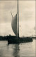 Neufahrwasser-Danzig Gdańsk/Gduńsk Segelschlepper Im Hafen (Privatfoto AK) 1924  - Danzig