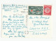 1956 Israel  HERZLSTEET Haifa CARS , PEOPLE, VIEW Postcard Cover Stamps To GB - Covers & Documents