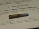 Delcampe - SUPERBE CATALOGUE DE MUNITIONS 1907 !!! - Armes Neutralisées