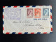 DUTCH ANTILLES CURACAO 1947 AIR MAIL LETTER FIRST DAY POSTMARK 01-12-1947 NEDERLANDSE ANTILLEN - Niederländische Antillen, Curaçao, Aruba