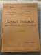 Livret Scolaire Math Lycée Carnot DIJON Année Scolaire 1937-1938 1938-1939 1939-1940 - Diploma & School Reports